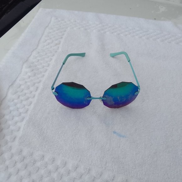 2 pairs of retro-vintage/round/delicate sunglasses, SKU main image 7